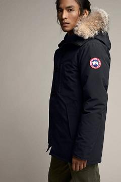 Chamarras Canada Goose Hombre México - Chateau Abrigos Azul Marino YS2045798